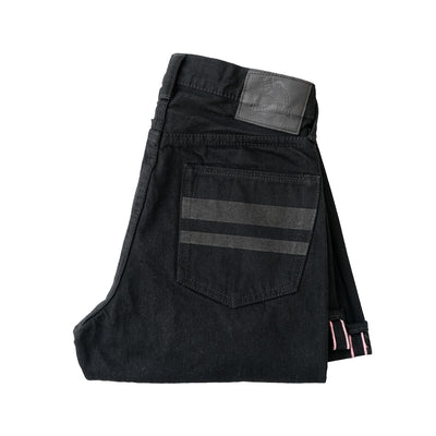 Momotaro 15.7oz. Black GTB Selvedge Jeans (Narrow Tapered)