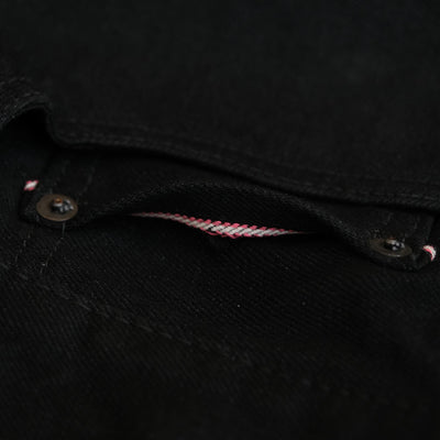 Momotaro 15.7oz. Black GTB Selvedge Jeans (Narrow Tapered)