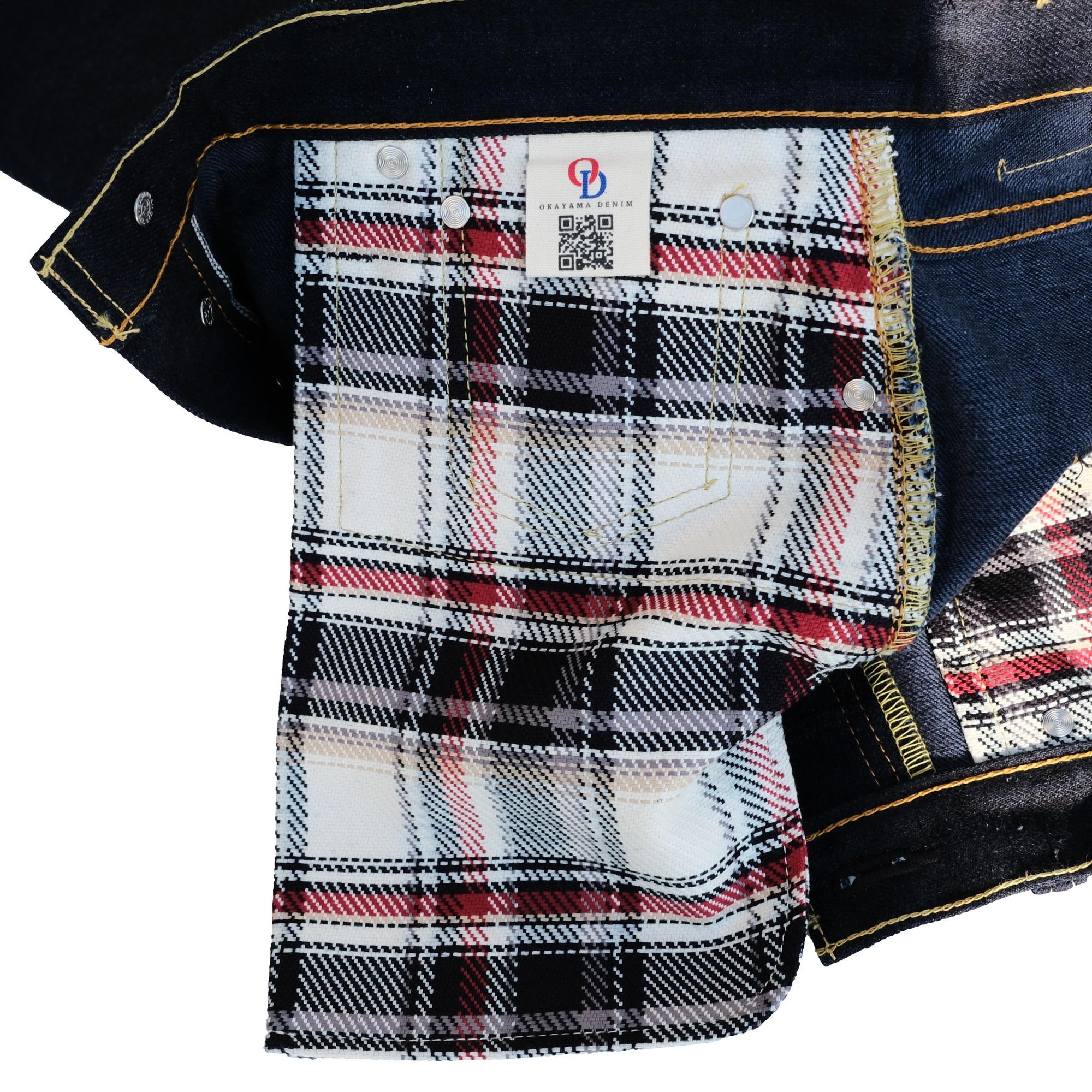 OD+SJ 15oz. "Awa Katana" Double Indigo Selvedge Jeans (Relax Tapered)