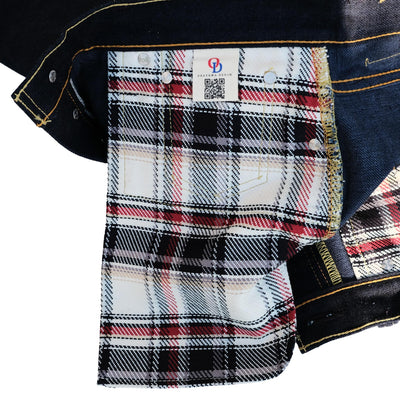 OD+SJ 15oz. "Awa Katana" Double Indigo Selvedge Jeans (Relax Tapered)