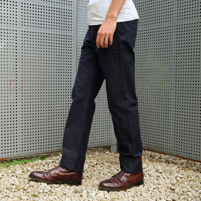 Studio D'Artisan Indigo Dyed Baker Pants
