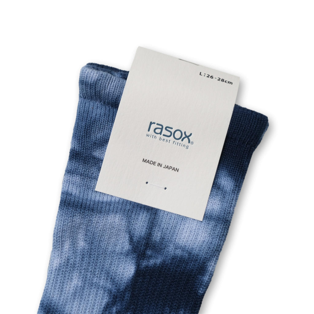 OD+RX Indigo "Murazome" Crew Socks