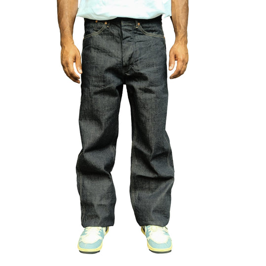 Studio D'Artisan "Fox Cotton" Denim Painter Pants