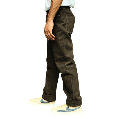 Studio D'Artisan GL3 "Amami Dorozome" Selvedge Jeans (Dark Brown)