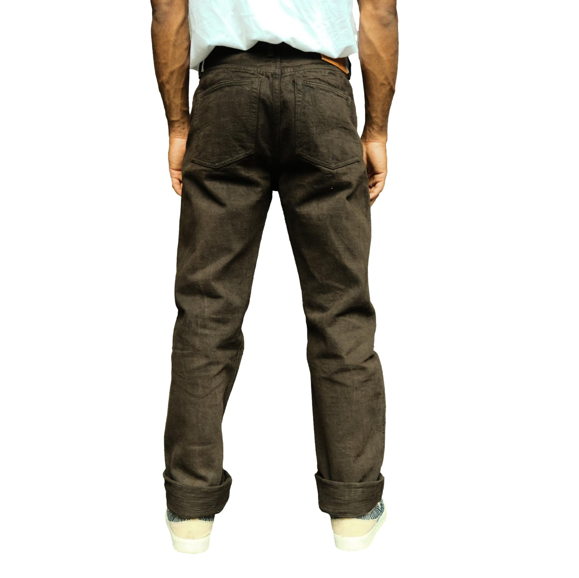 Studio D'Artisan GL3 "Amami Dorozome" Selvedge Jeans (Dark Brown)