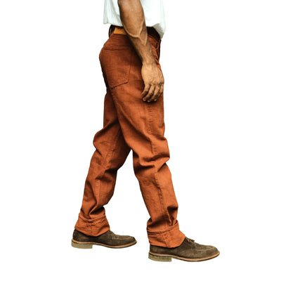 Studio D'Artisan GL3 "Amami Dorozome" Selvedge Jeans (Brown)