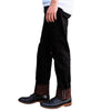 Pure Blue Japan PER-EX-003-BK Black x Kakishibu Selvedge Jeans (Regular Straight)