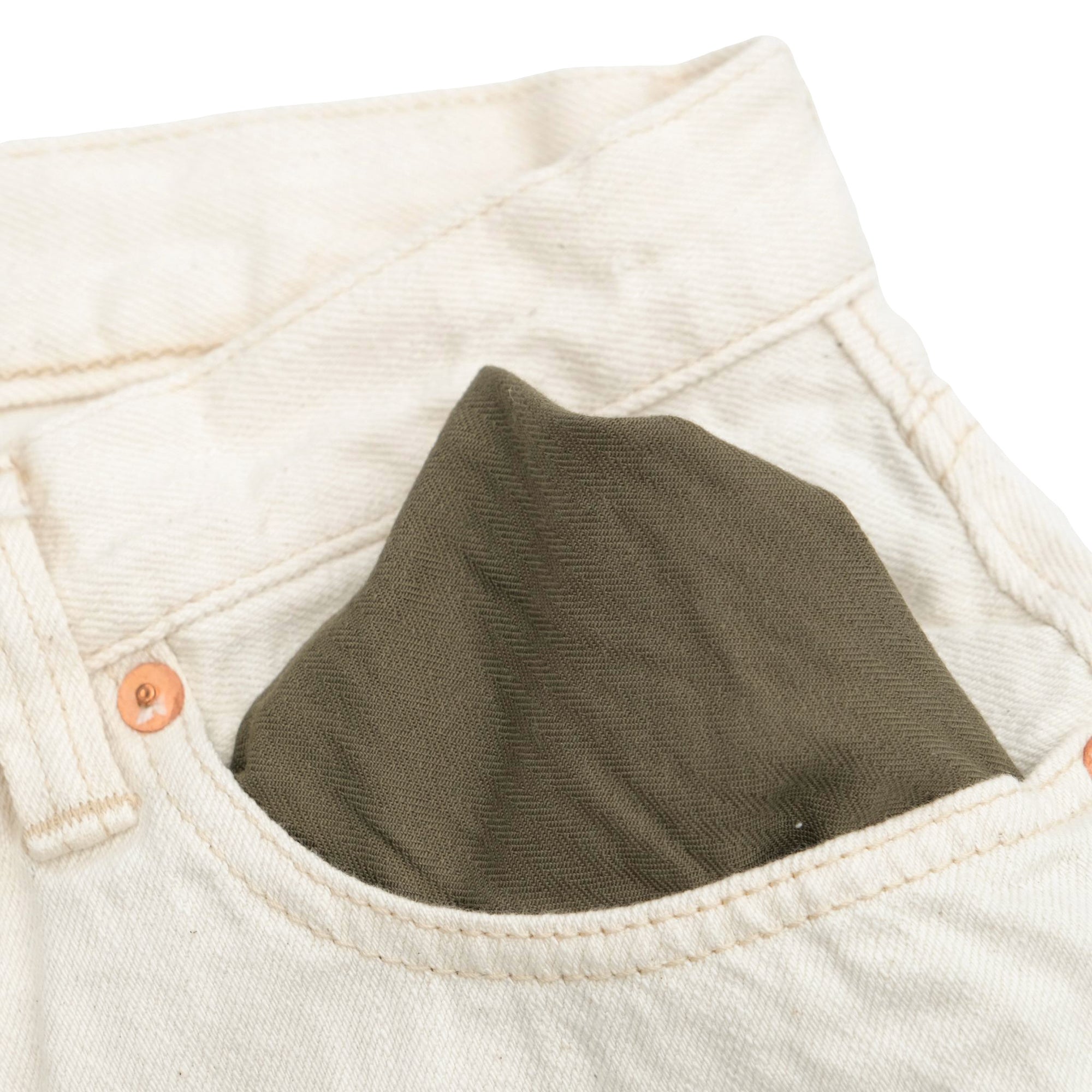 Fullcount S0105ECSS 11.5oz. "WWII" Ecru Selvedge Jeans (Wide Straight)