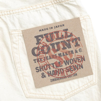 Fullcount S0105ECSS 11.5oz. "WWII" Ecru Selvedge Jeans (Wide Straight)