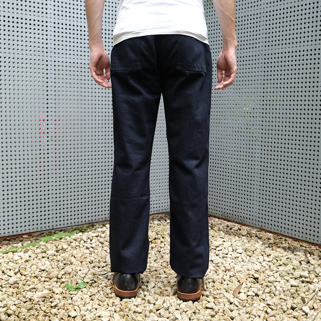 Japan Blue Indigo Dyed Baker Pants - Okayama Denim