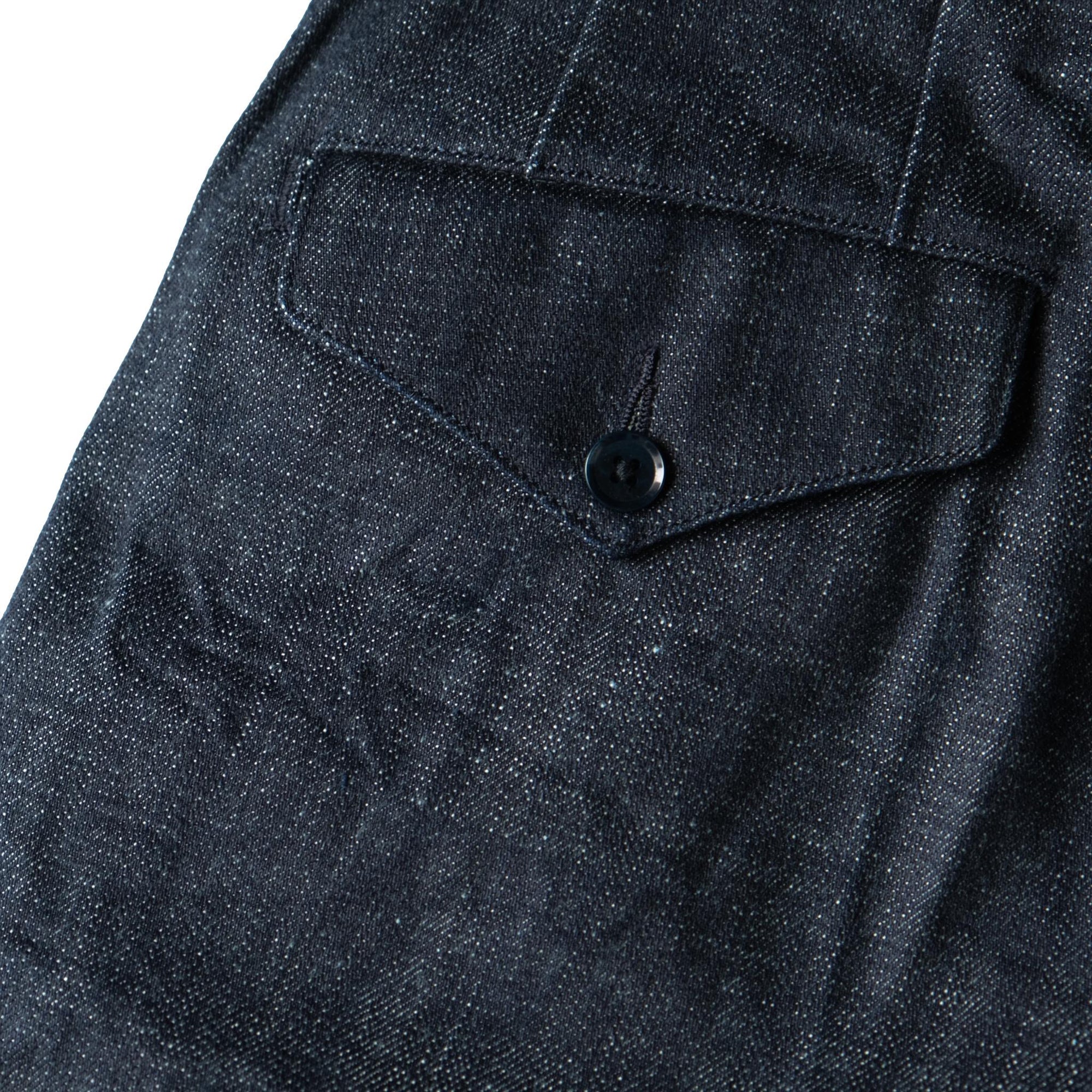 Soundman "Clarke" 13oz. Double Pleated Denim Officer Trousers