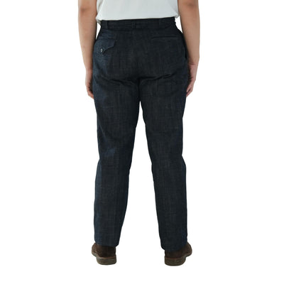 Soundman "Clarke" 13oz. Double Pleated Denim Officer Trousers
