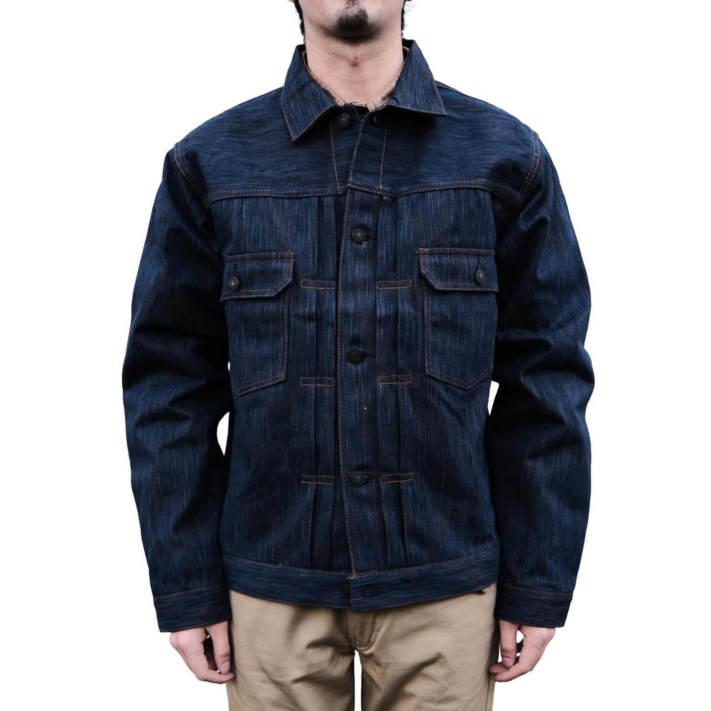 Studio D'Artisan "Awa Sho-Ai Kakishibu" Type 2 Selvedge Jacket