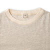 Loop & Weft Double Face Vintage Pinstripe Rib Knit L/S Tee (Gray)