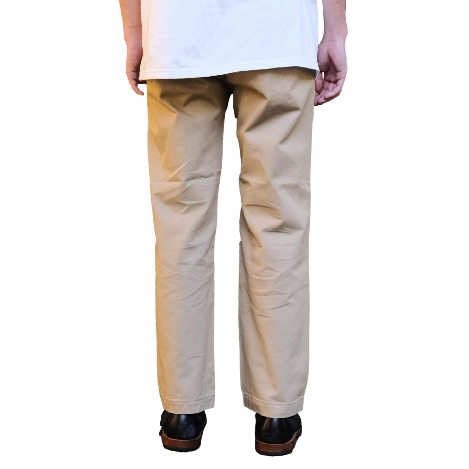 Big John Classic Chino Pants (Beige) - Okayama Denim