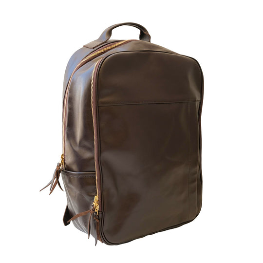 Inception Horsehide Backpack (Brown)