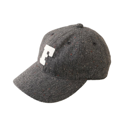Fullcount Tweed Baseball Cap (Charcoal)