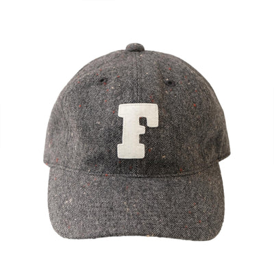Fullcount Tweed Baseball Cap (Charcoal)