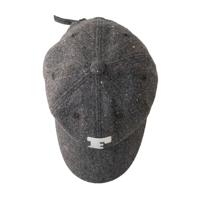 Fullcount Tweed Baseball Cap (Charcoal)