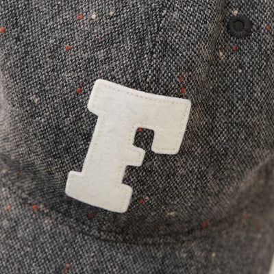 Fullcount Tweed Baseball Cap (Charcoal)