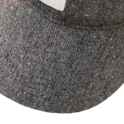 Fullcount Tweed Baseball Cap (Charcoal)