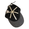 Fullcount Tweed Baseball Cap (Charcoal)