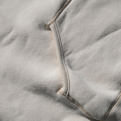 Loop & Weft Super Fluffy Knit After Hood Sweatshirt (Ivory)