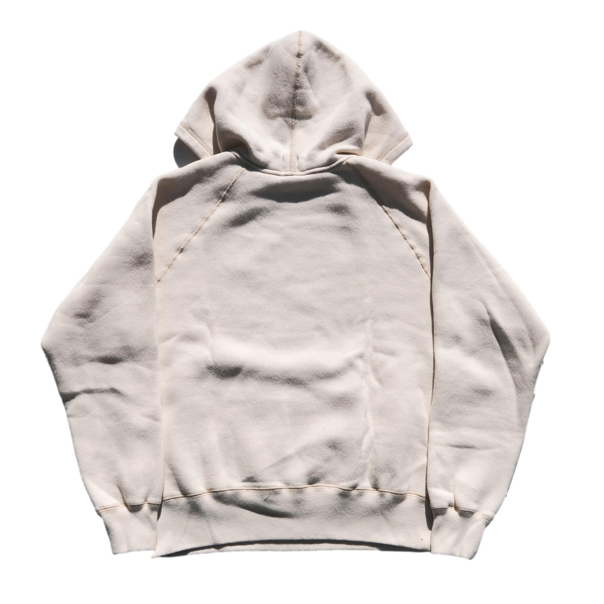 Loop & Weft Super Fluffy Knit After Hood Sweatshirt (Ivory)