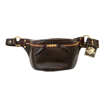 Inception Horsehide Crossbody Bag (Brown)