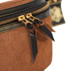 Inception Horsehide Crossbody Bag (Rough Out Brown)