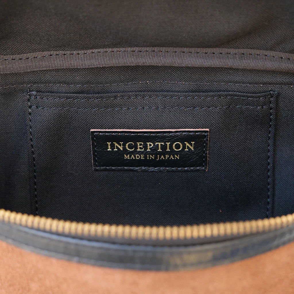 Inception Horsehide Crossbody Bag (Rough Out Brown)