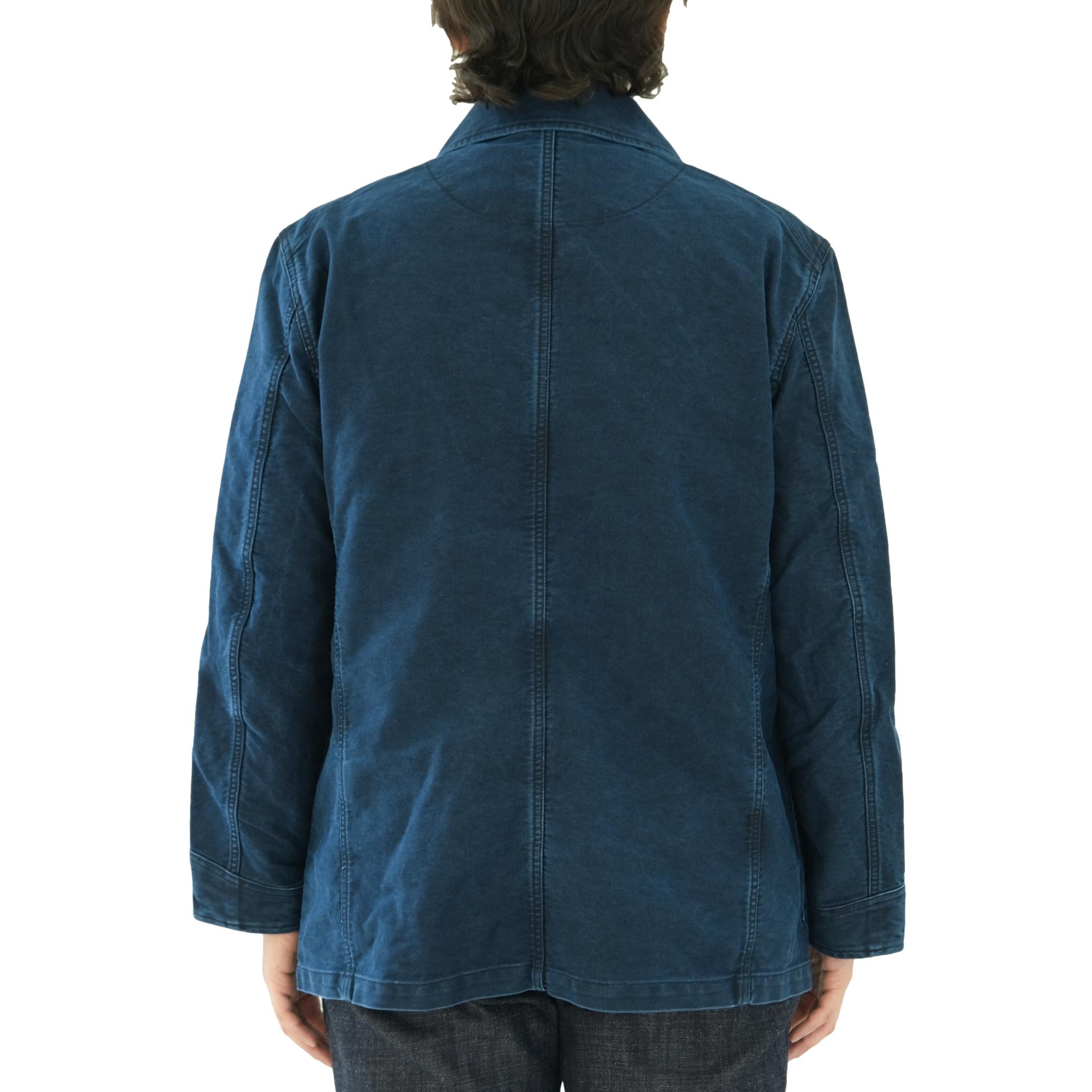 Soundman "Birmingham" Indigo Moleskin Ironworks Jacket