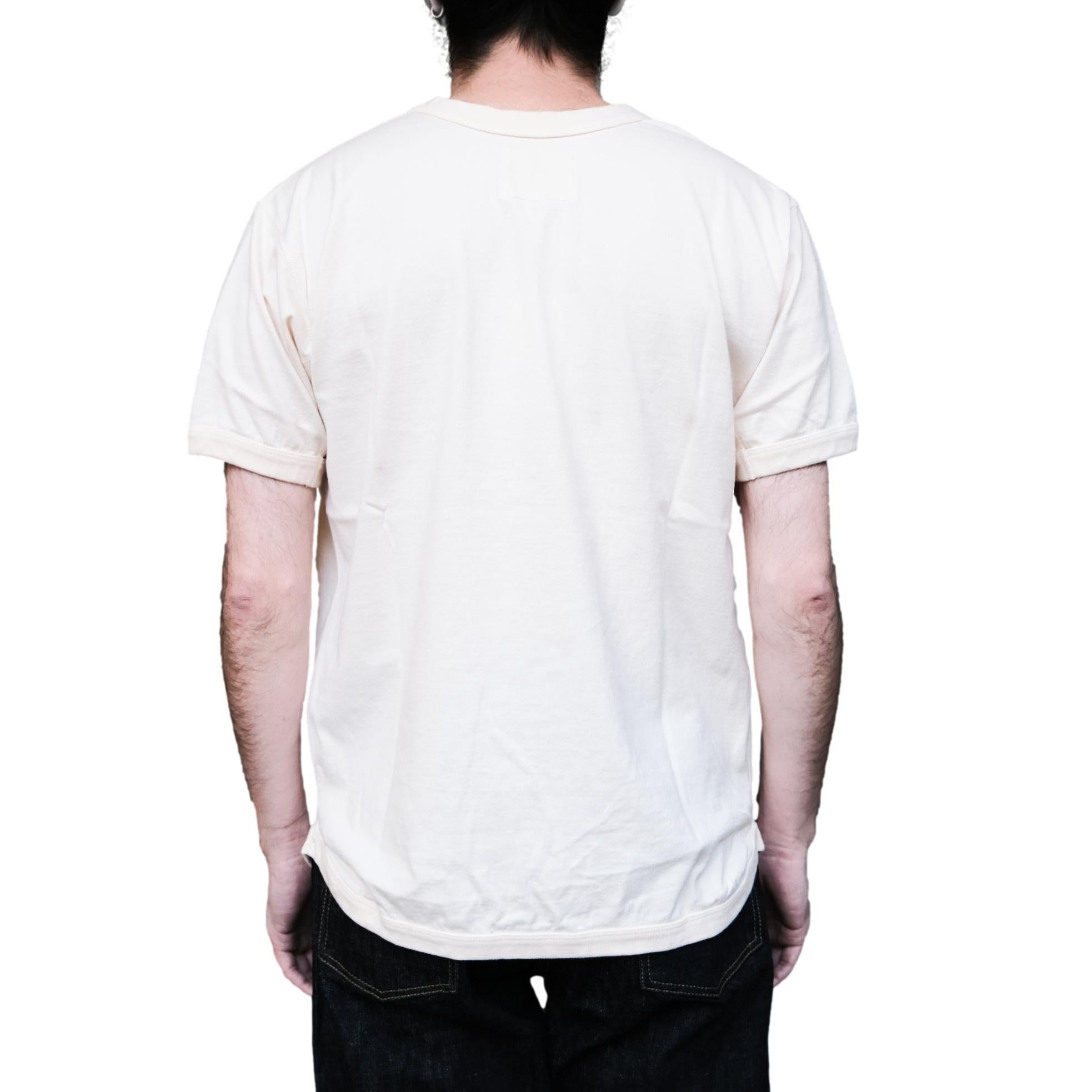 Fullcount Flatseam Heavyweight Tee (Ecru)
