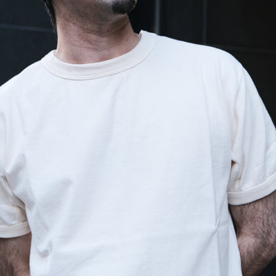 Fullcount Flatseam Heavyweight Tee (Ecru)