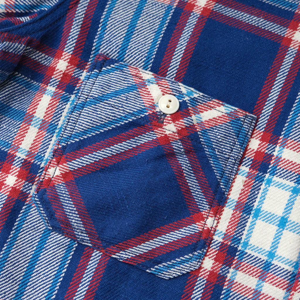 Big John Heavyweight Check Flannel Work Shirt