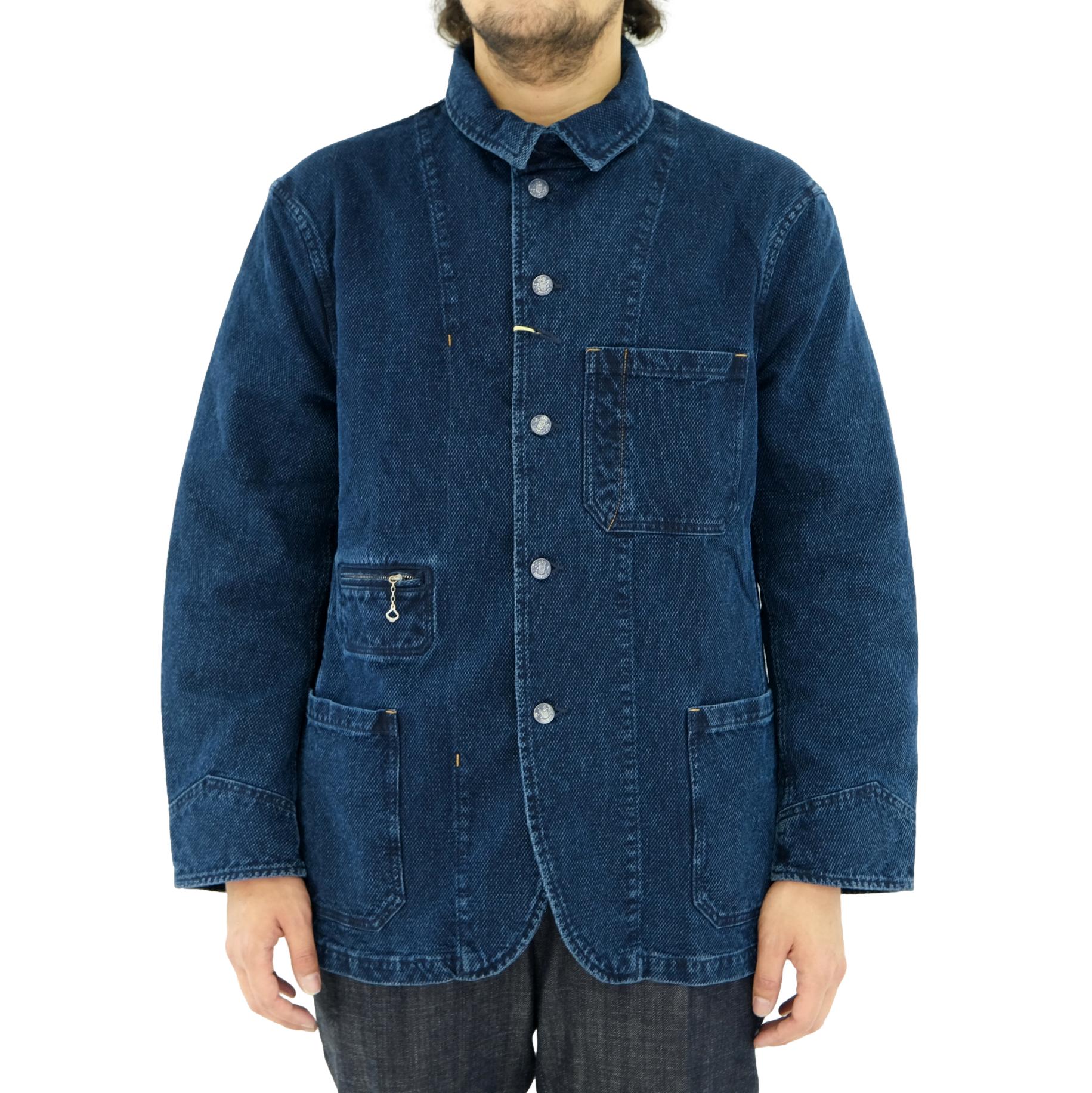 Soundman "Birmingham" Indigo Sashiko Ironworks Jacket