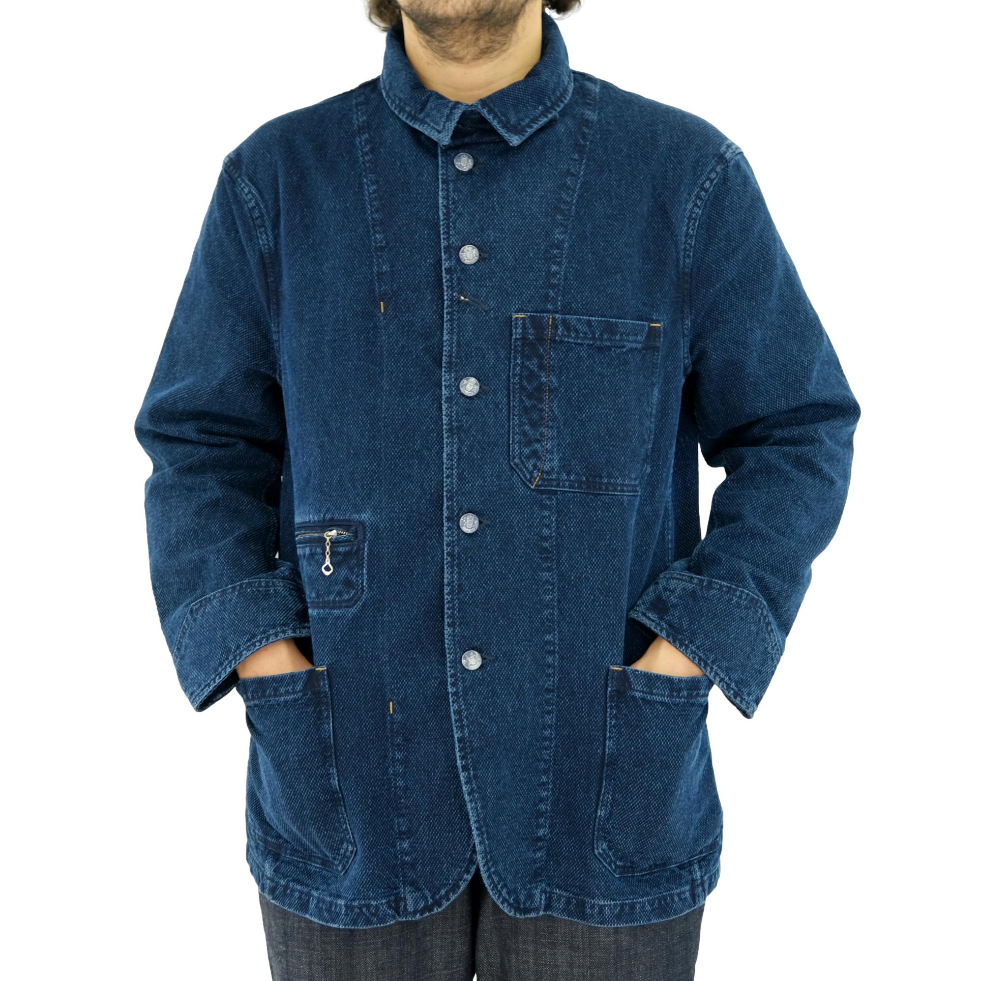 Soundman "Birmingham" Indigo Sashiko Ironworks Jacket