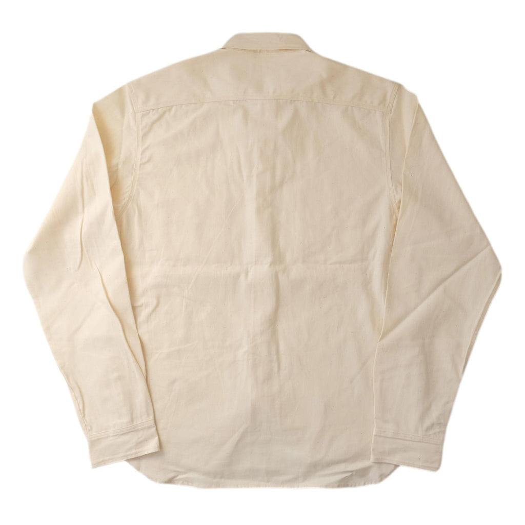Big John Natural Selvedge Chambray Work Shirt - Okayama Denim