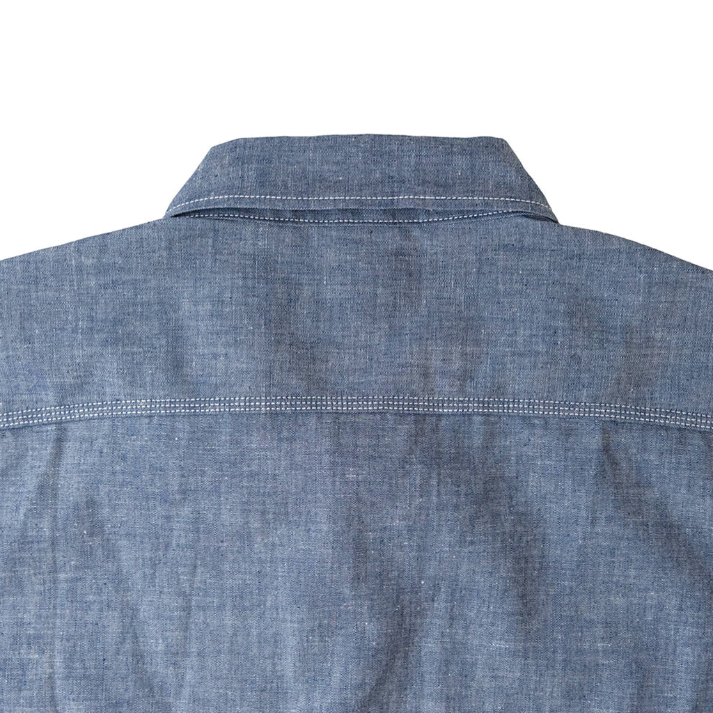 Big John Selvedge Chambray Work Shirt - Okayama Denim