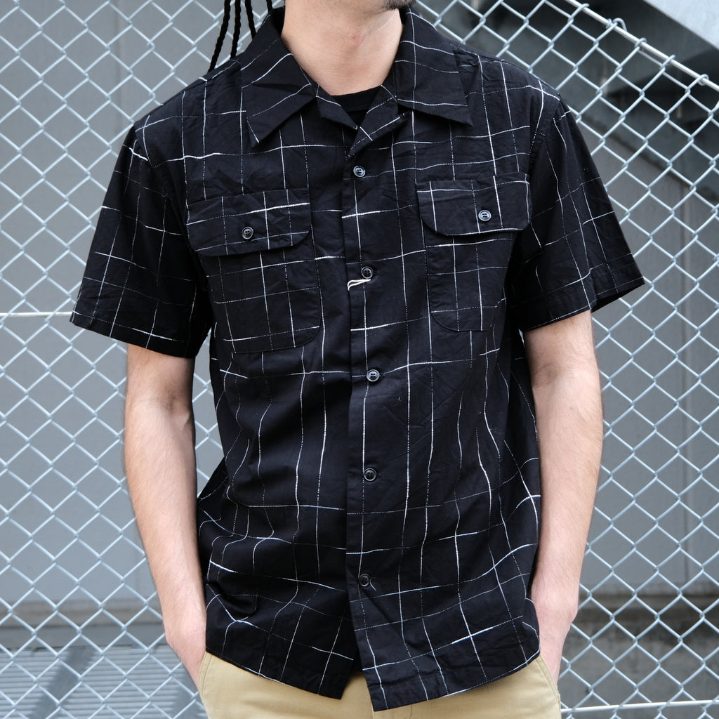 Studio D'Artisan "Kurozome" Kasuri S/S Shirt