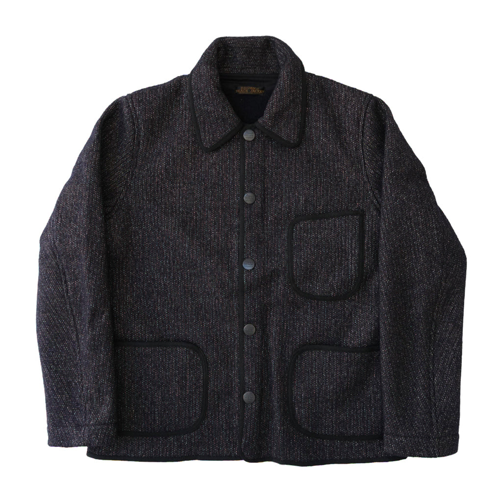 Brown's Beach Tailored Jacket (Navy) - Okayama Denim