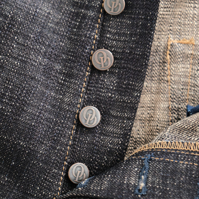OD+JB 18oz. "Shinkai Sand Slub" Selvedge Jeans (Regular Straight)