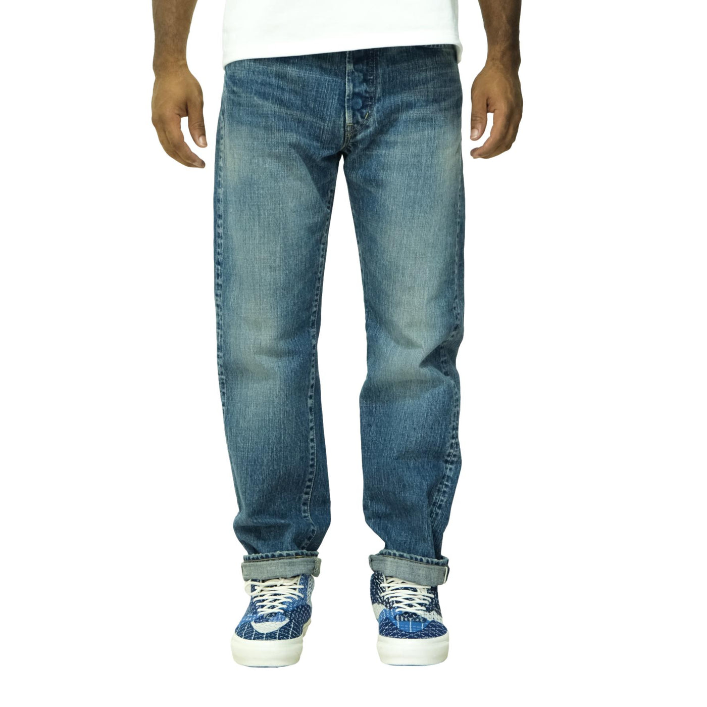Omnigod 14oz. Distressed Selvedge Jeans (Regular Straight)