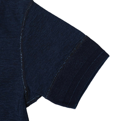 Pure Blue Japan Deep Indigo Jersey Henley