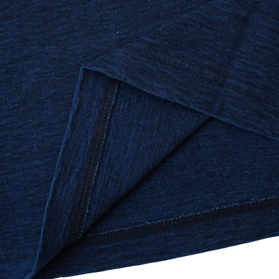 Pure Blue Japan Deep Indigo Jersey Henley