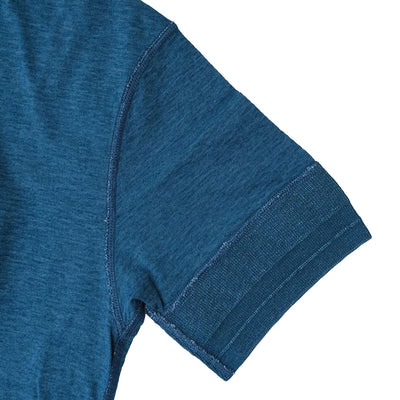 Pure Blue Japan Greencast Indigo Jersey Henley