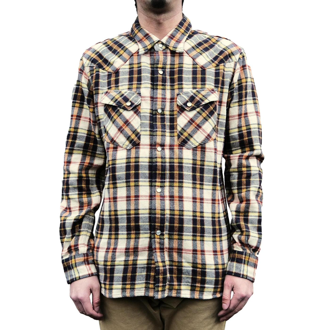 The Flat Head Check Flannel Western