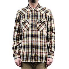 込み！！MIYAGIHIDETAKA Western flannel shirt The Flat Head Selvedge Check Flannel Western - Okayama Denim
