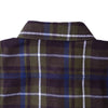 Pure Blue Japan Heavyweight Check Flannel Shirt (Olive)