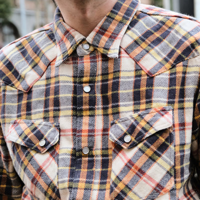 The Flat Head Check Flannel Western